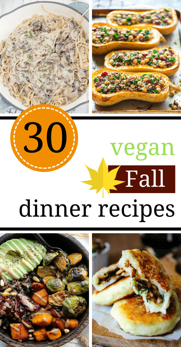 Vegan Fall Recipes
 The 30 Best Healthy Vegan Fall Recipes for Dinner