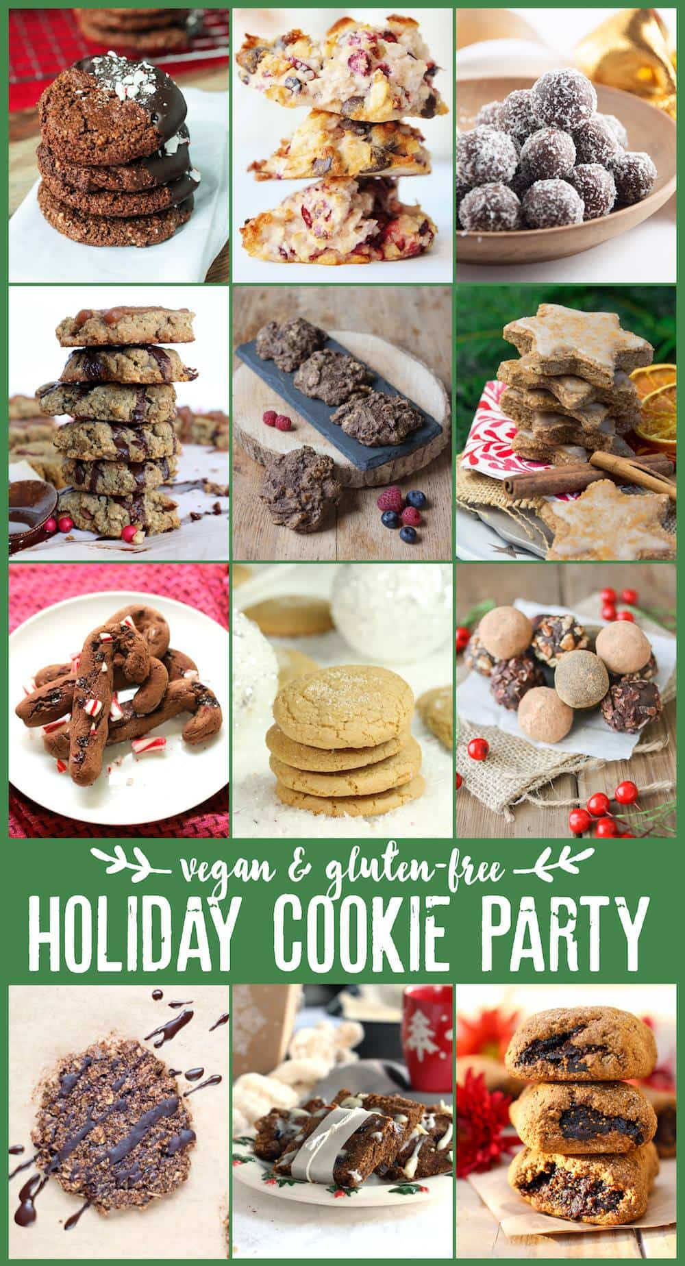 Vegan Gluten Free Christmas Cookies
 No Bake Marzipan Rum Balls Holiday Cookie Party vegan