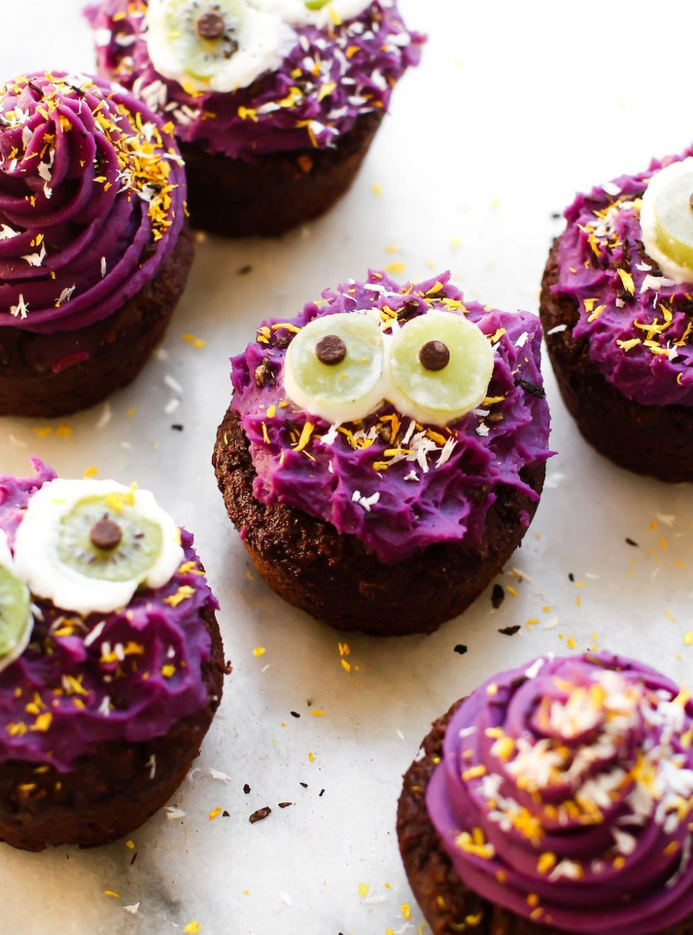 Vegan Halloween Cupcakes
 Vegan Halloween Cupcake Monsters