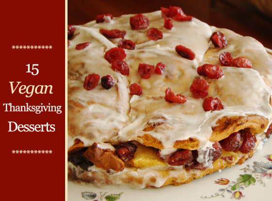 Vegan Thanksgiving Dessert Recipes
 15 Vegan Thanksgiving Desserts Plus Toppings