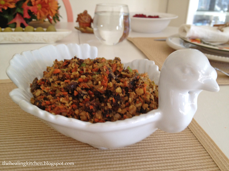 Vegan Thanksgiving Dressing
 The Healing Kitchen Raw Vegan Thanksgiving Recipes and