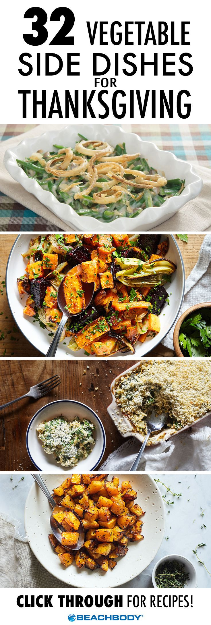 Vegetarian Sides For Thanksgiving
 837 best images about Healthy Recipes on Pinterest