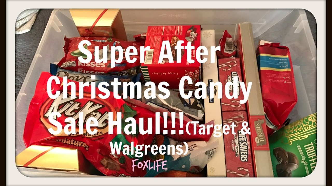 Walgreens Christmas Candy
 Super After Christmas Candy Sale Haul Tar & Walgreens