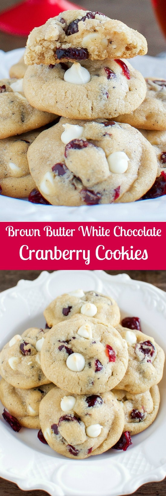 White Chocolate Christmas Cookies
 Best White Chocolate Cranberry Cookies Back for Seconds