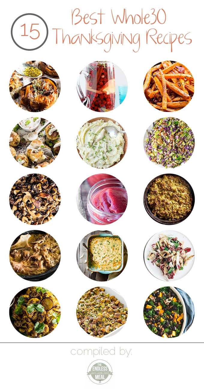 Whole30 Thanksgiving Recipes
 The 15 Best Whole30 Thanksgiving Recipes