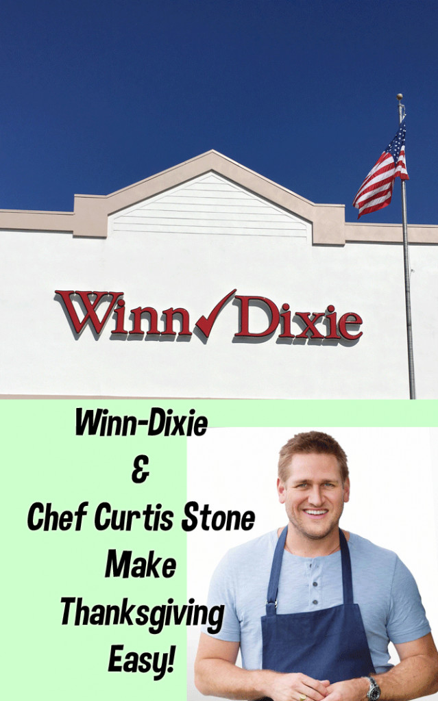 Winn Dixie Thanksgiving Dinner 2019
 Winn Dixie Thanksgiving Events with Curtis Stone Giveaway