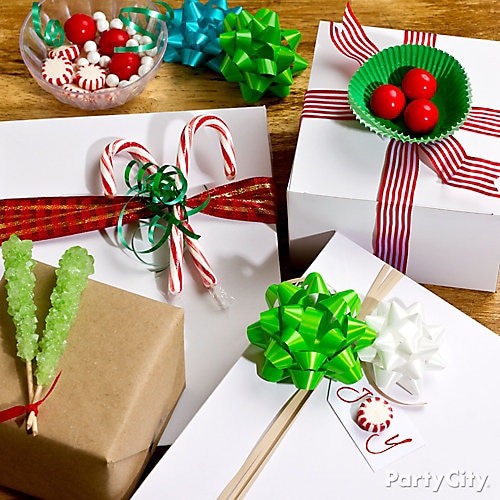 Wrapped Christmas Candy
 Holiday Candy Gift Wrap DIY DIY Gift Wrap Ideas