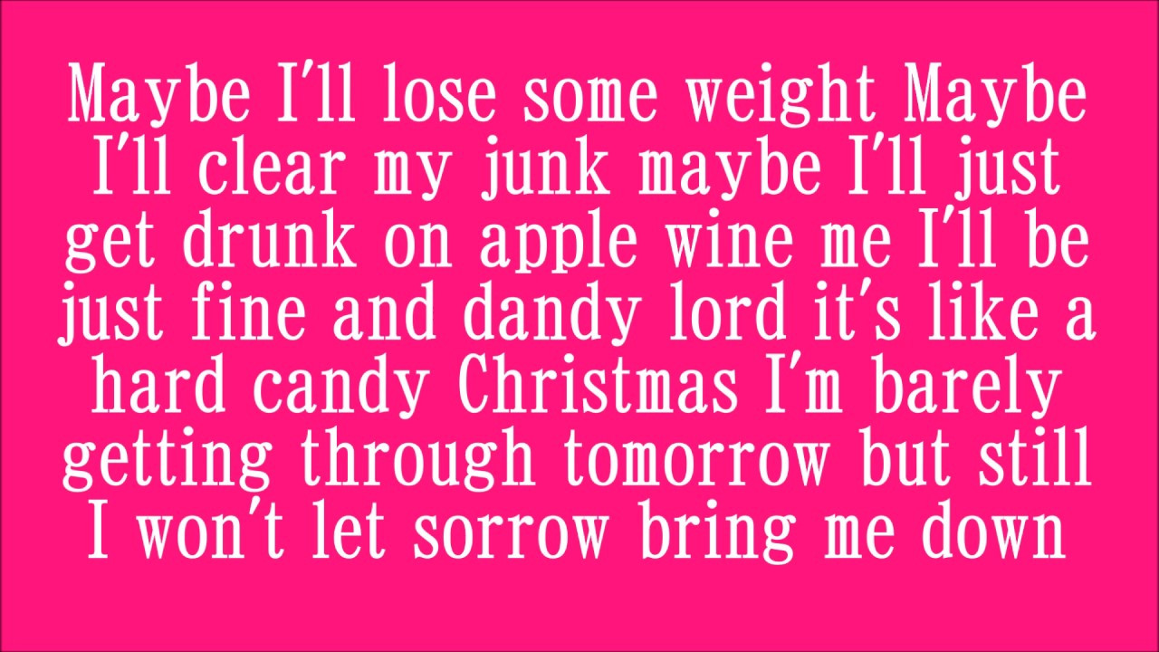 You Tube Hard Candy Christmas
 Dolly Parton Hard candy Christmas lyrics